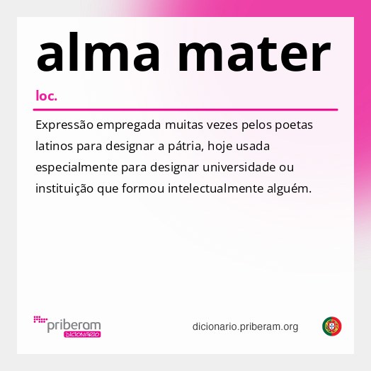 Significado de alma mater